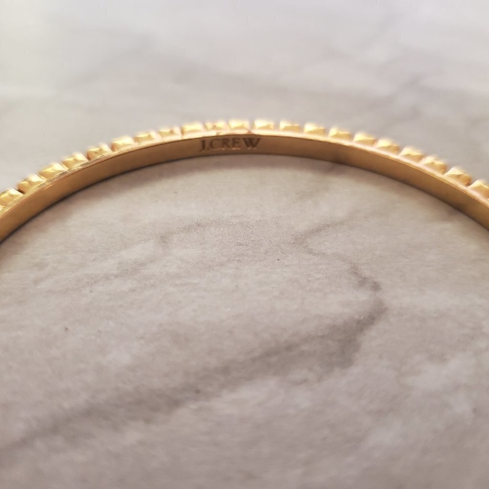 ✨ J.Crew Rhinestone Crystal Pave Bangle Bracelet ✨ - Picture 7 of 10